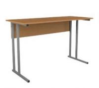 Стол ученический двухместный нерегулируемый по высоте (р.гр. №5), 1200х500х700