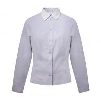 Блузка голубая