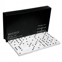 Классическое домино с осязаемыми выпуклыми точками