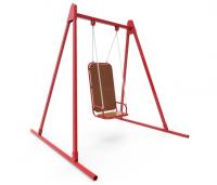 Качели мобильные с мягким креслом и ремнями безопасности