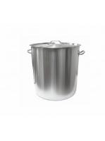 Котел пищеварочный для индукционной печи с одинарным дном, 71л / 98л