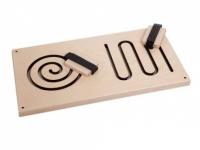 Дидактическая панель лабиринт 1, 600х300х40 мм