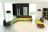 Мебель для холла. Вариант 9 (мягкие модули)