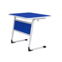 Стол ученический 1-местный регулируемый по высоте c царгой (г.р. 3-5, 5-7) Серии "Уникум"