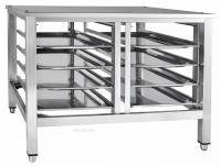 Подставка под для пароконвектомата, 10 гастроемкостей, 840х700х640/670 мм