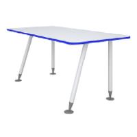 Стол для коворкинга серии "Уникум", углы скругленные