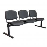 Секция стульев 3-х местная (сиденье и спинка мягкие)