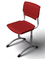 Стул ученический регулируемый, цветной