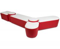 Мебель для холла молекула, вариант 15 (6 элементов)